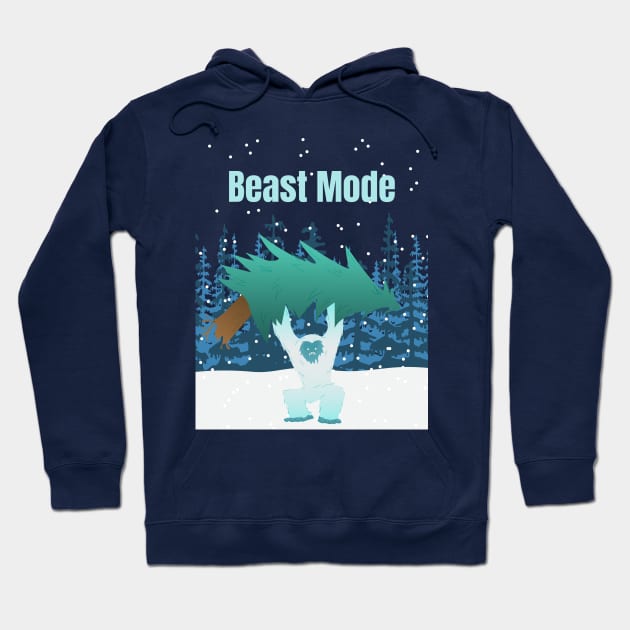 Beast mode Hoodie by Benjamin Customs